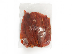 САМУРАЙ соломка с перцем ЧИЛИ (из дикого лосося) 500 гр: Спинка янтарная с перцем