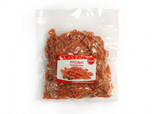 Рыба горячего копчения: Кролик вяленый (строганина)