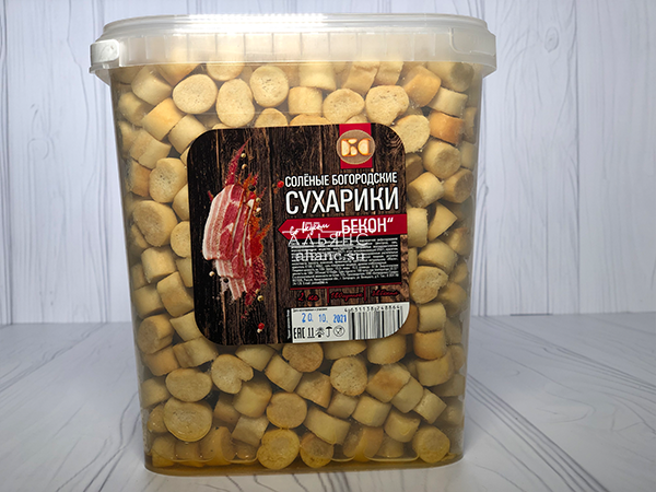 Сухарики с беконом в Королеве