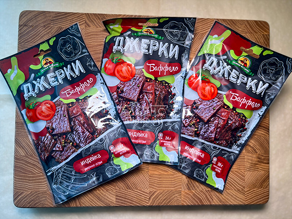 Джерки из индейки "Баффало" 45 гр. в Королеве