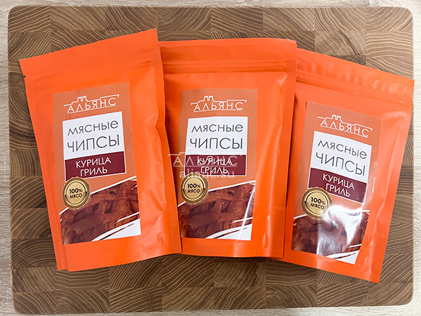 Мясо (АЛЬЯНС) вяленое курица "Гриль" 50 гр. в Королеве