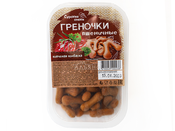 Сурские (ПШЕНИЧНЫЕ) Копченая колбаска (100 гр) в Королеве