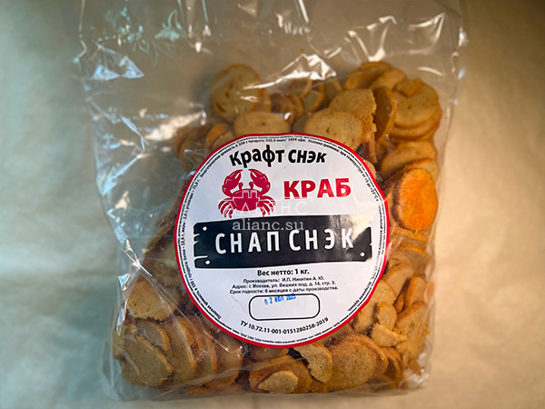 Снапсы ПШЕНИЧНЫЕ "Краб" в Королеве