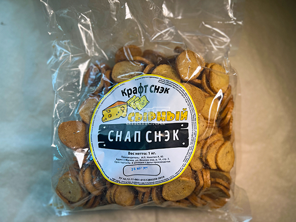 Снапсы ПШЕНИЧНЫЕ "Сыр" в Королеве