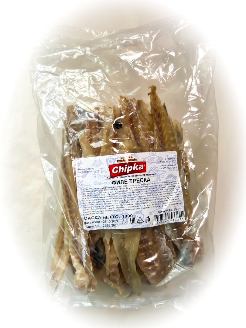 Треска филе (Chipka) 1кг в Королеве