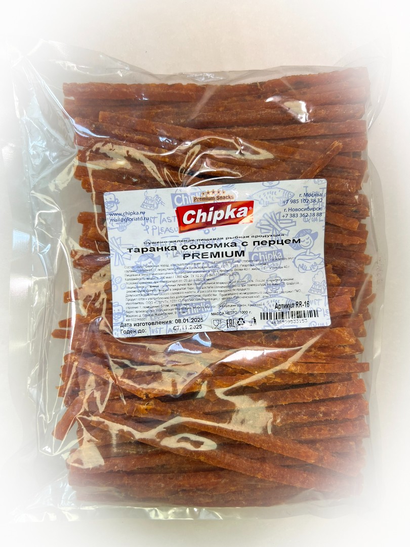 Таранка с перцем (соломка) (Chipka ПРЕМИУМ) в Королеве