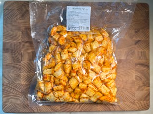 Мясные снеки: Сырный продукт ФЕРМЕРСКИЙ бочонок паприка